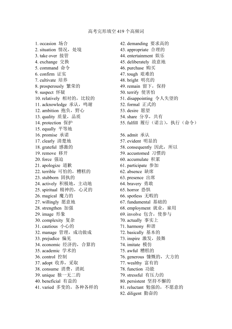 英语高频词汇3000大全(英语高频词汇200词)